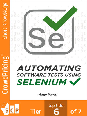 cover image of Automating Software Tests Using Selenium